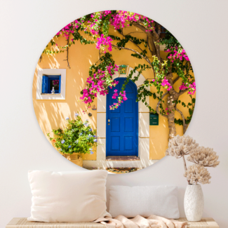 Sweet Living Wandcirkel Kleurrijk Kefalonia