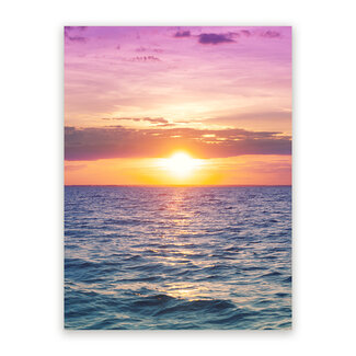 Sweet Living Schilderij Zonsopkomst boven Zee - Staand Sweet Living Schilderij Zonsopkomst boven Zee - Staand