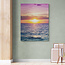 Sweet Living Schilderij Zonsopkomst boven Zee - Staand