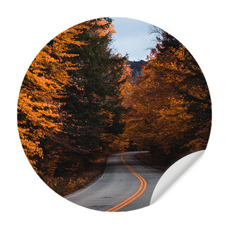 Sweet Living Muursticker Autumn Road