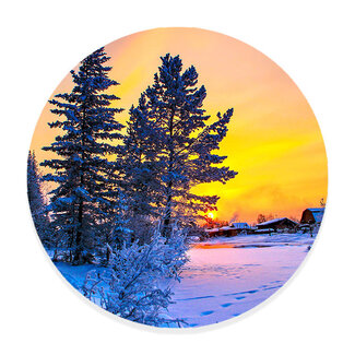 Sweet Living Wandcirkel Winterse Schemering Sweet Living Wandcirkel Winterse Schemering