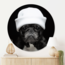 Sweet Living Wandcirkel Elegante Bulldog