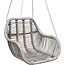 Sweet Living Rotan Hangstoel Fly - Greywash - 66x65xH49 cm