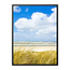 Sweet Living Poster in Lijst Strand aan de Noordzee