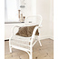 Sweet Living Witte Rotan Loungestoel - 65x70xH88 cm