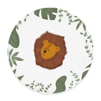 Sweet Living Muurcirkel Born to be Wild Leeuw - Kinderkamer Sweet Living Muurcirkel Born to be Wild Leeuw - Kinderkamer