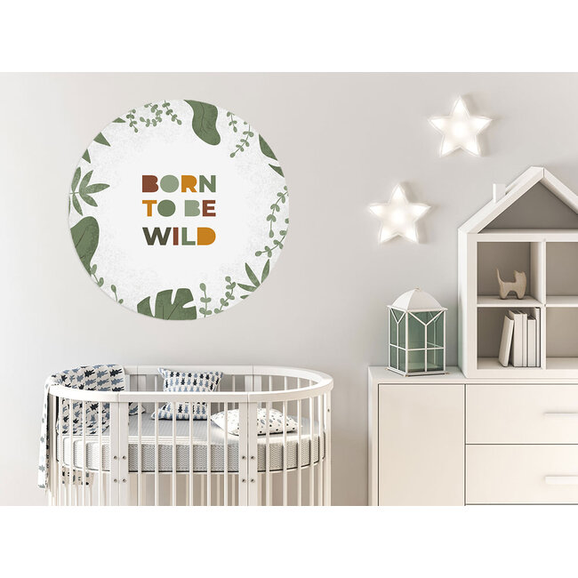 Sweet Living Muurcirkel Born to be Wild - Kinderkamer