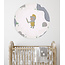 Sweet Living Behangcirkel - Born to be Brave - Ridder - Kinderkamer - Behangsticker