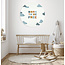 Sweet Living Behangcirkel - Born to be Free - Kinderkamer - Behangsticker