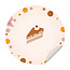 Sweet Living Muursticker - Born to Sweet Taartje - Kinderkamer - Wandsticker