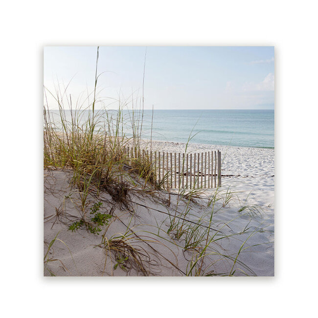 Sweet Living Schilderij Zee & Strand - Vierkant