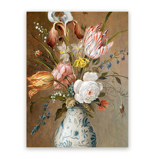 Sweet Living Schilderij Veldboeket Bloemen - Staand