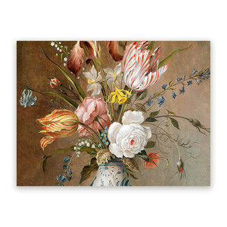 Sweet Living Schilderij Schilderij Veldboeket Bloemen - Liggend