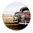 Sweet Living Muurcirkel Vintage Auto's