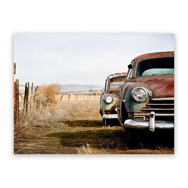 Sweet Living Schilderij Vintage Auto's - Liggend