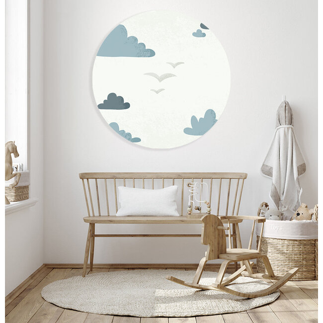 Sweet Living Muursticker Born to be Free Vogels - Wandsticker Kinderkamer
