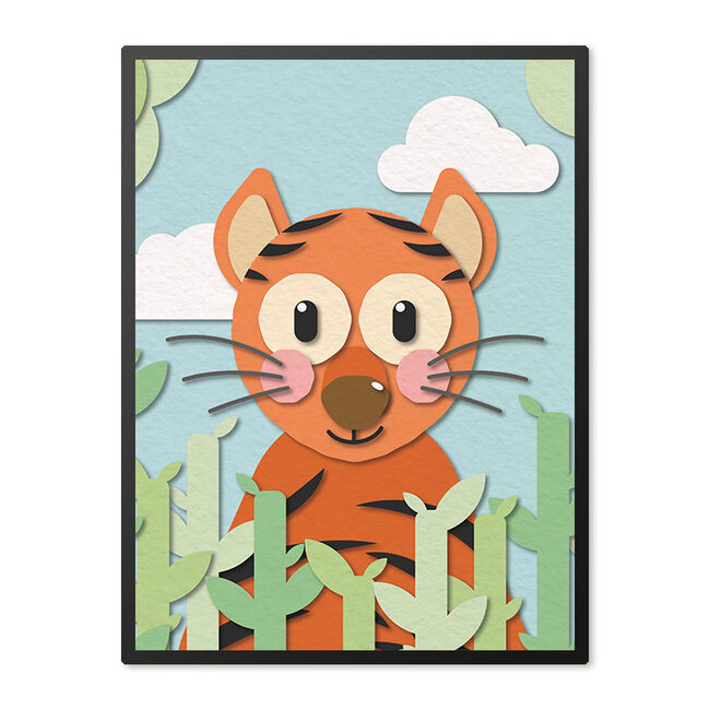 Sweet Living Poster in Lijst Eekhoorn - Kinderkamer