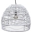 Sweet Living Rotan Hanglamp Liv Wit - Ø59xH48 cm