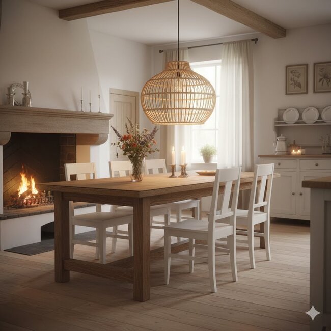 Sweet Living Rotan Hanglamp Kelly - Ø60xH51 cm