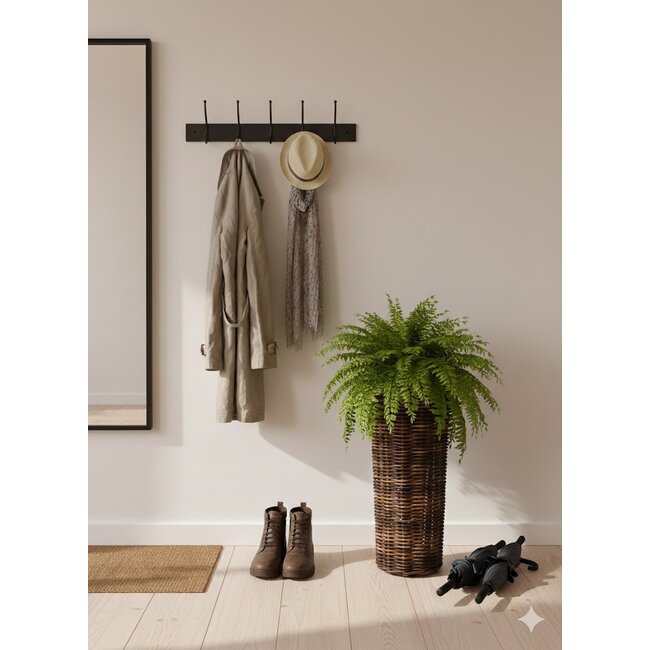 Sweet Living Rotan Paraplumand Antiek Rond - Ø30xH70 cm