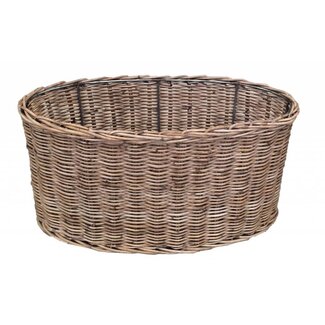 Sweet Living Rieten Lampenkap Ovaal - 36x17xH13 cm