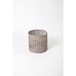 Sweet Living Ronde rieten lampenkap - 32xH30 cm