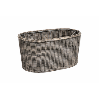 Sweet Living Rieten Lampenkap Ovaal - 36x17xH13 cm