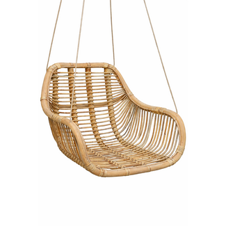 Sweet Living Rotan Hangstoel Fly - Naturel - 66x65xH49 cm