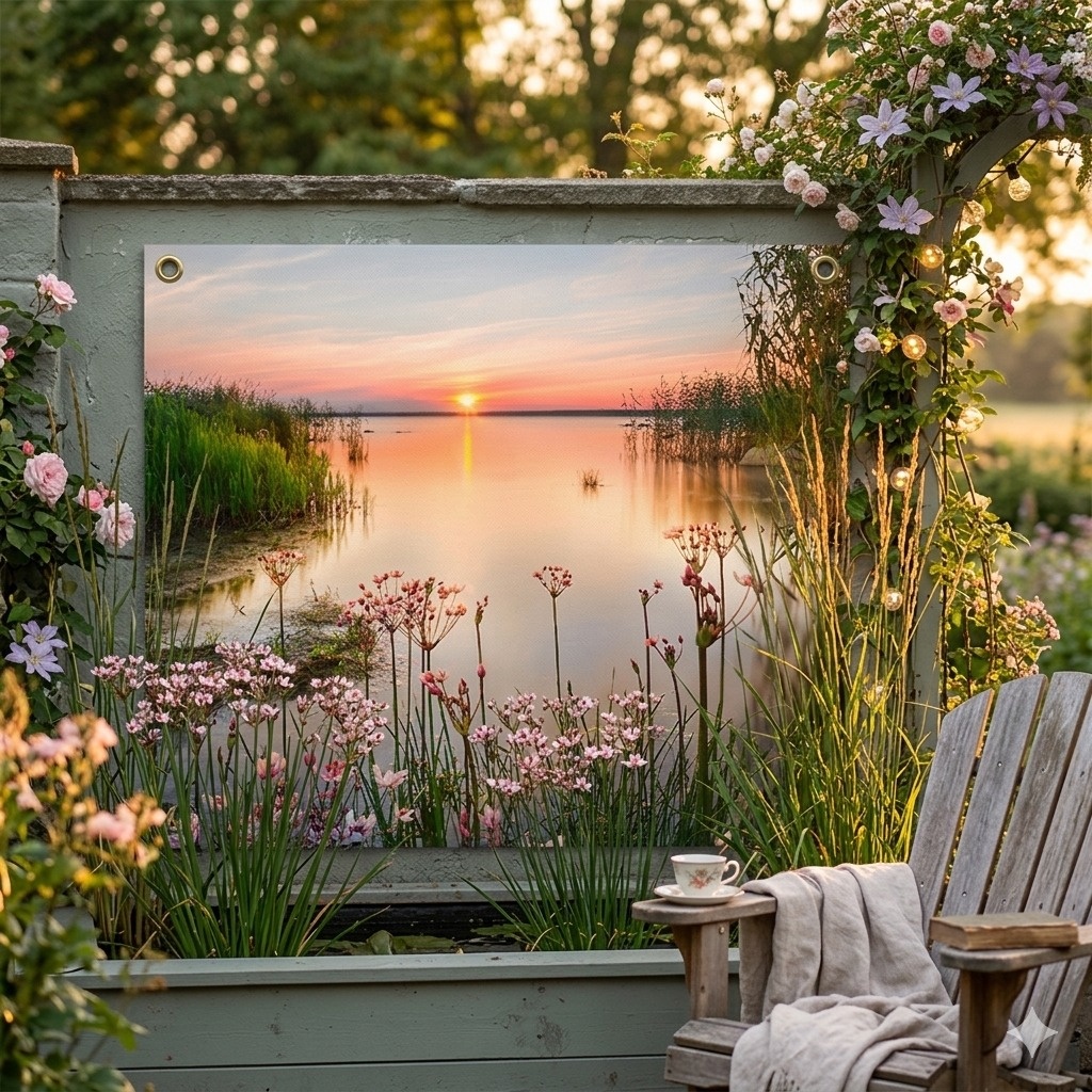 Tuinposter trends 2026: Geef je buitenruimte een unieke uitstraling