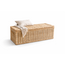 Sweet Living - Grote rotan opbergmand naturel  - 130x47xH47 cm