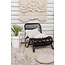 Sweet Living Zwarte Rotan Loungestoel - 59x78xH77 cm