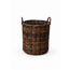 Sweet Living Hoge Ronde Mand Antiek - Rotan Plantenmand