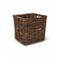 Sweet Living Vierkante Rotan Mand - Antiek
