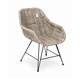 Sweet Living Rotan Stoel Lio - 57x57xH79 cm