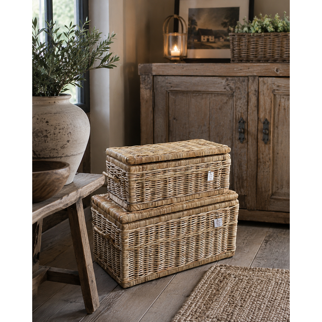 Sweet Living Rotan Opbergmand Thomas - 80x48xH40 cm