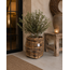 Sweet Living Rotan Plantenmand Wander - Ø42xH50 cm - Plantenbak
