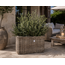 Sweet Living Rotan Plantenmand Rechthoek - Plantenbak - Grey