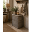 Sweet Living Hoge Rotan Opbergmand - Grey - 60x37xH70 cm