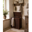 Sweet Living Hoge Rotan Opbergmand - Antiek - 60x37xH70 cm