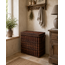 Sweet Living Rotan Opbergmand Met Deksel Joas - Antiek
