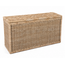 Sweet Living Grote Hoge Rotan Opbergkist - Naturel - 140x47xH80 cm