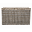 Sweet Living Grote Hoge Rotan Opbergkist - Grey - 140x47xH80 cm