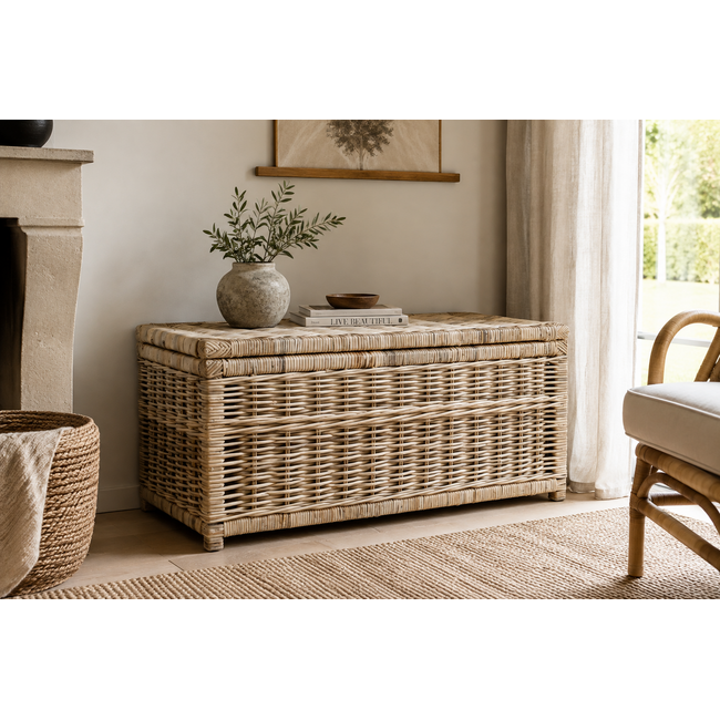 Sweet Living Rotan Opbergmand Naturel