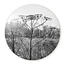 Sweet Living Wandcirkel Droogplanten Winterzon - Zwart Wit