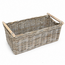Sweet Living Rotan Mand Met Houten Handvatten