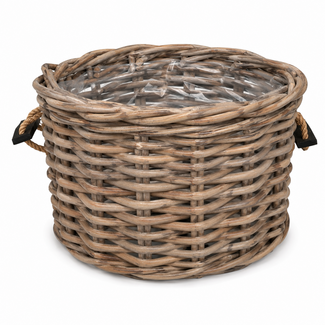 Sweet Living Ronde rotan mand touw - Ø74xH53 cm