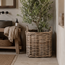 Sweet Living Grote Rotan Mand Elianne - Vierkant - Plantenmand