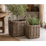 Sweet Living Grote Rotan Mand Elianne - Vierkant - Plantenmand