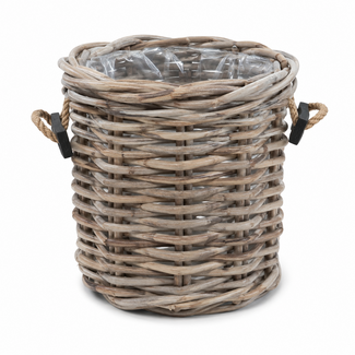 Sweet Living Ronde rotan mand touw - Ø46xH53 cm