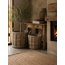 Sweet Living Ronde rotan mand Sydney - Plantenmand - Houtmand